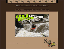 Tablet Screenshot of geckoadventure.net